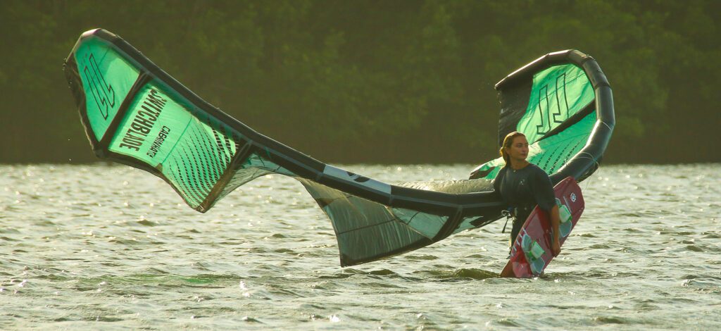 buying a kite.