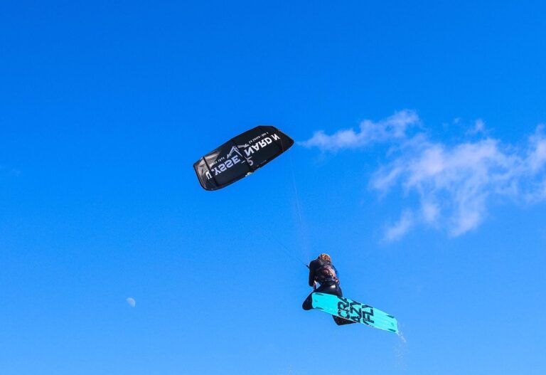 Jump in Kiteboarding