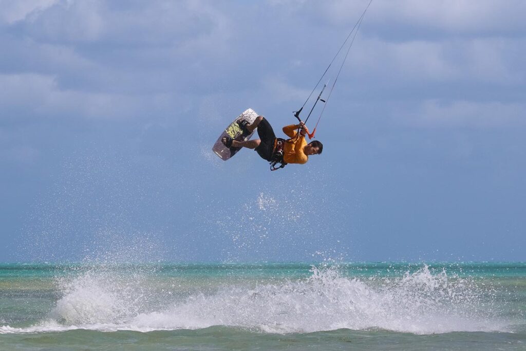 Kitesurfing in Islamorada