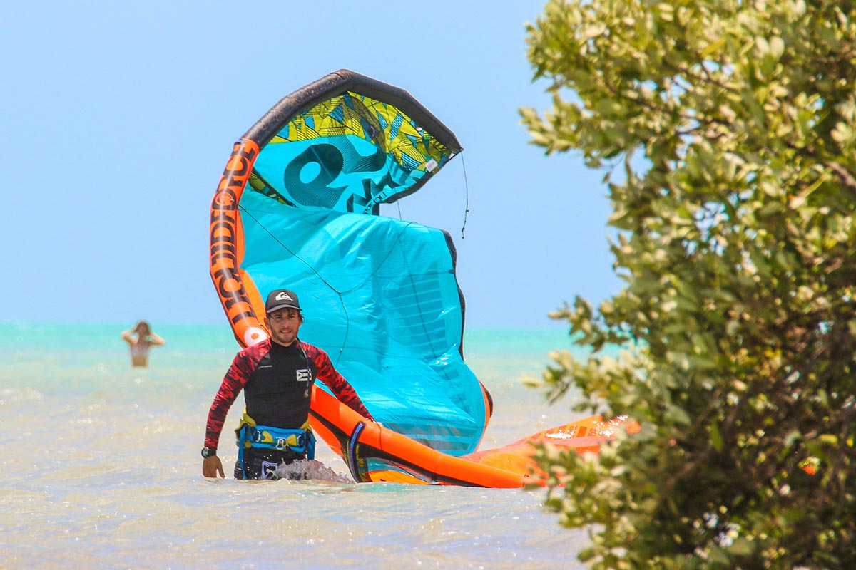 Kitesurfing in Islamorada